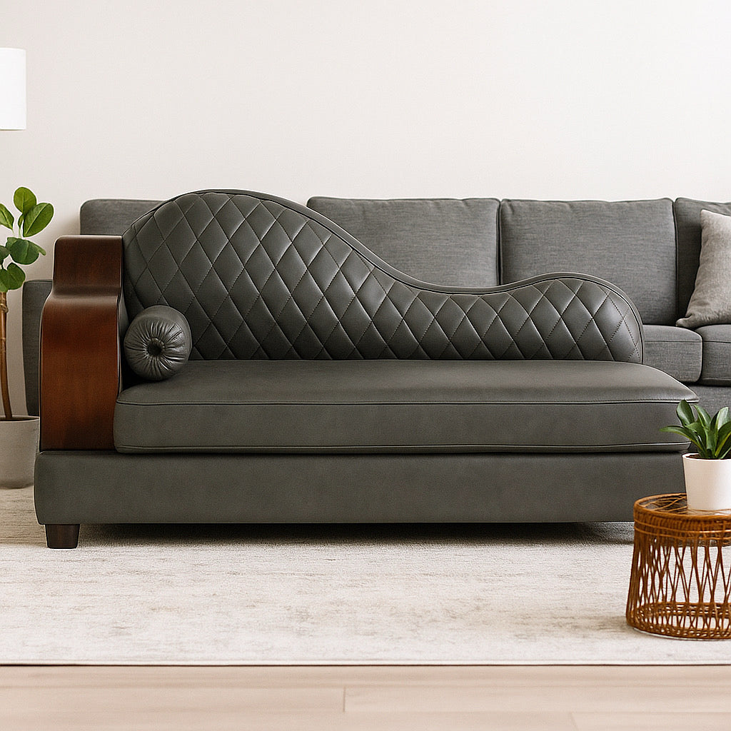 Luxe Modern Chaise Lounge – Timeless Comfort