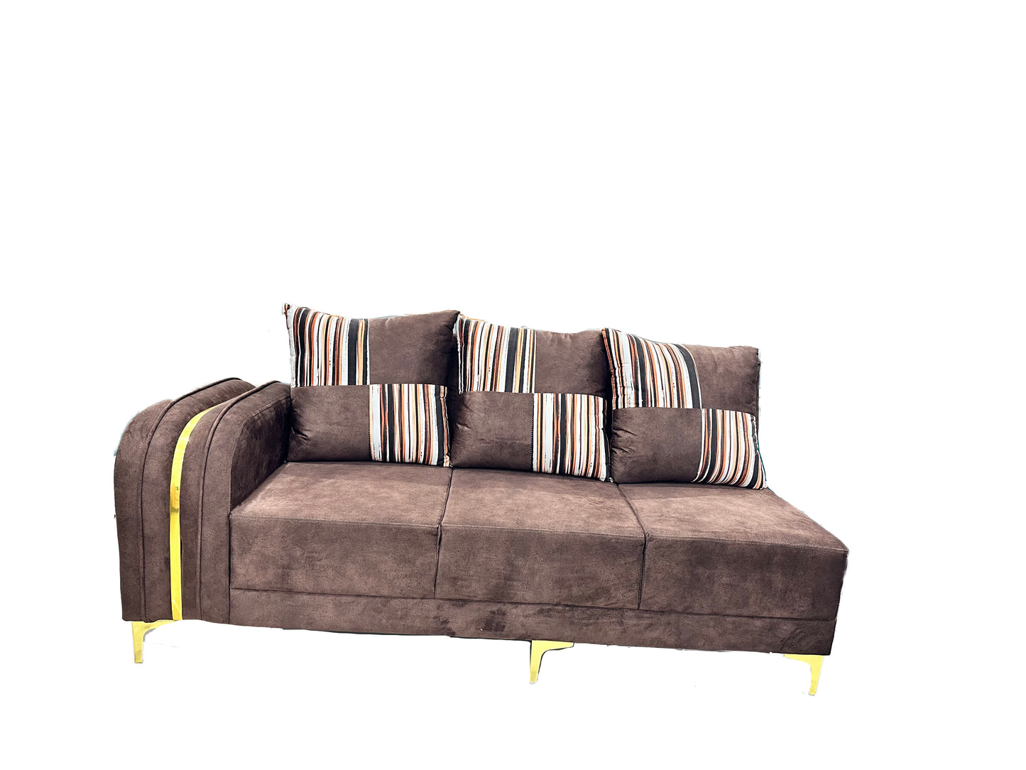 Roomie 6 Seater L Shape Sofa Set (3 Seater + Right Aligned Chaise)