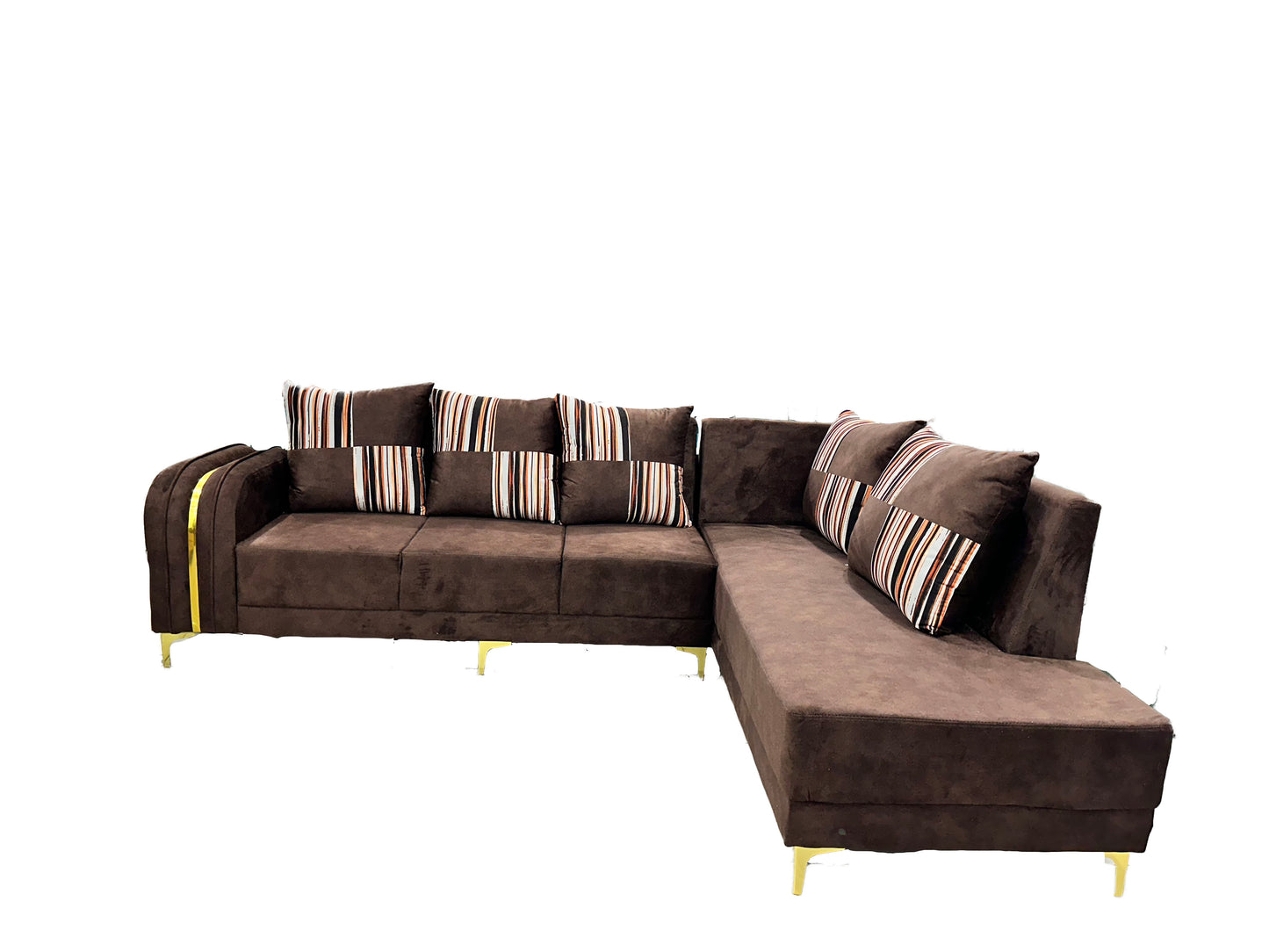 Roomie 6 Seater L Shape Sofa Set (3 Seater + Right Aligned Chaise)