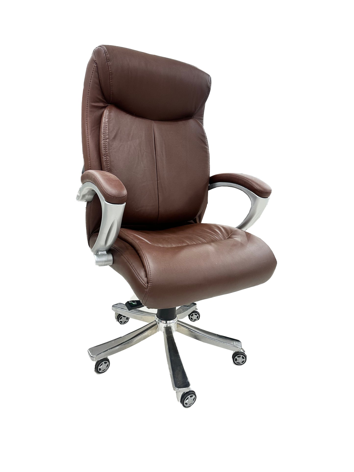 Wol Nylon Base Boss Chair (Brown)