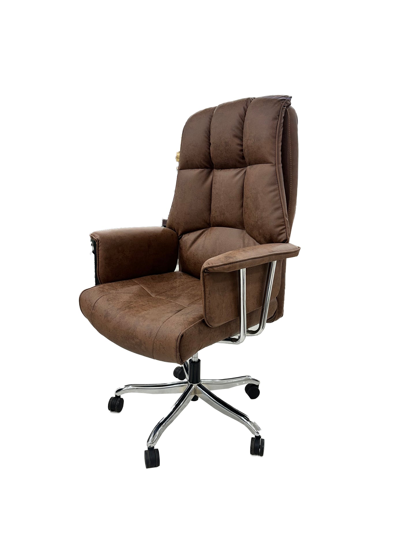 Zoni Nylon Base Boss Chair (Brown)