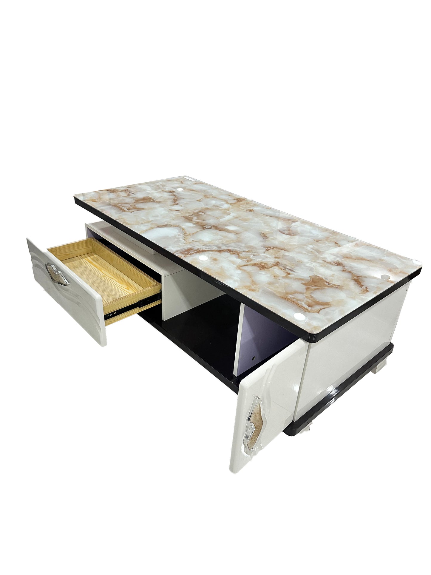 Bull Coffee Table With Drawer