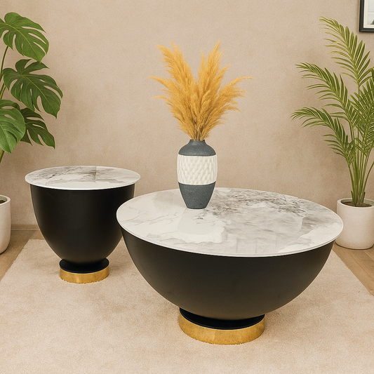 Boxy Coffee Table (Set Of Two Tables)
