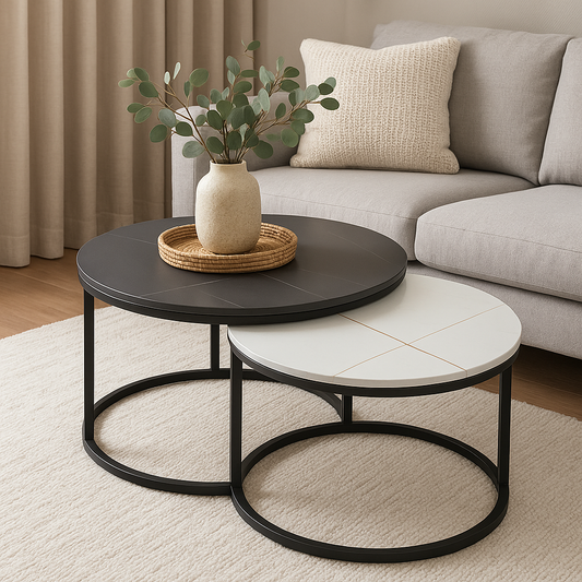 Hood Coffee Table (Set Of Two Tables)