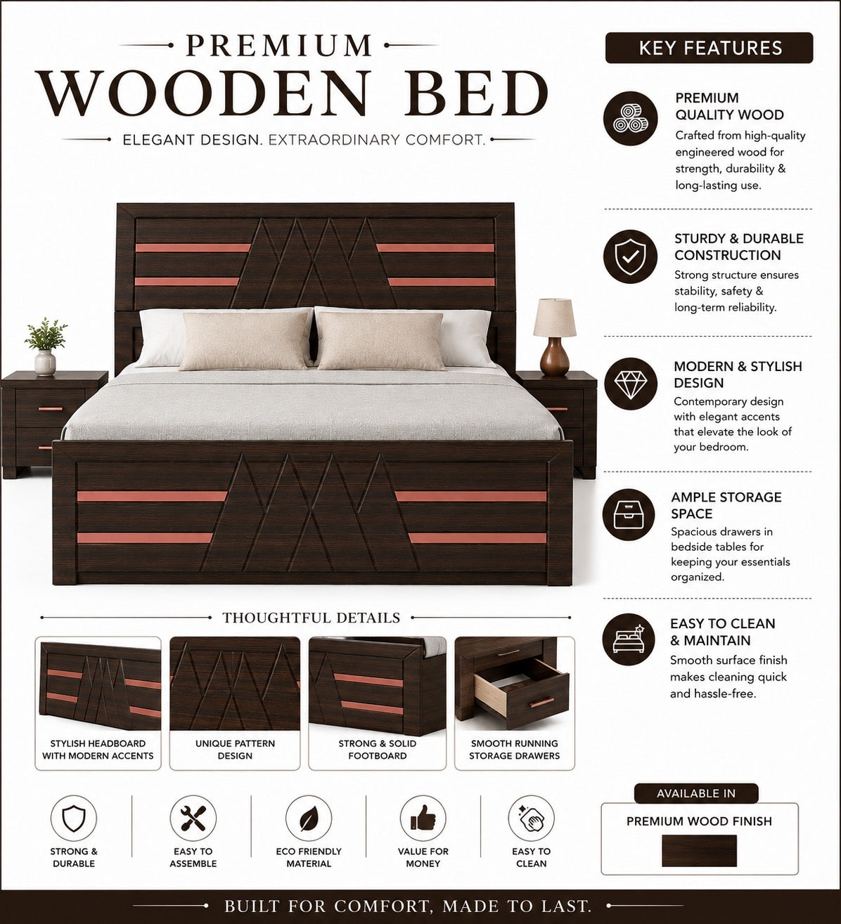 Har Ghar Khushi Myntra Hydraulic Bed, Free Home Delivery, Free Installation 2 Year Warranty.