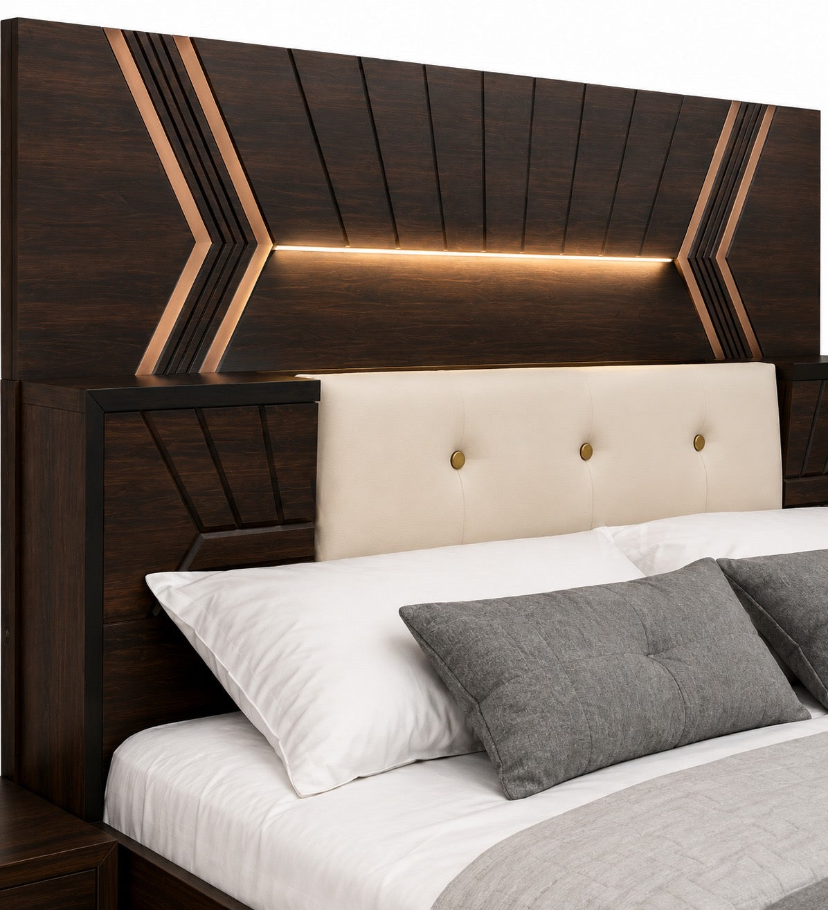 Har ghar khushi helixon hydraulic king bed, engineered wood, free home delivery, free installation, 2 year warranty.