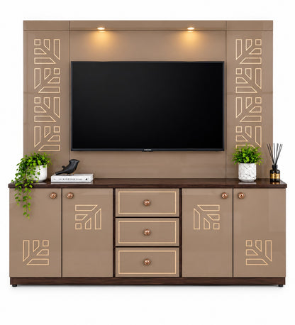 Har Ghar Khushi Bose Modern Wooden TV Unit & Storage Cabinets, Engineered Wood, Free Home Delivery, Free Installation, 2 Year Warranty.