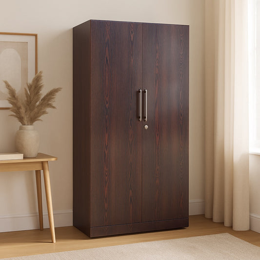Era 2 Door Wardrobe with Drawer,  and 1 Hanging Space  