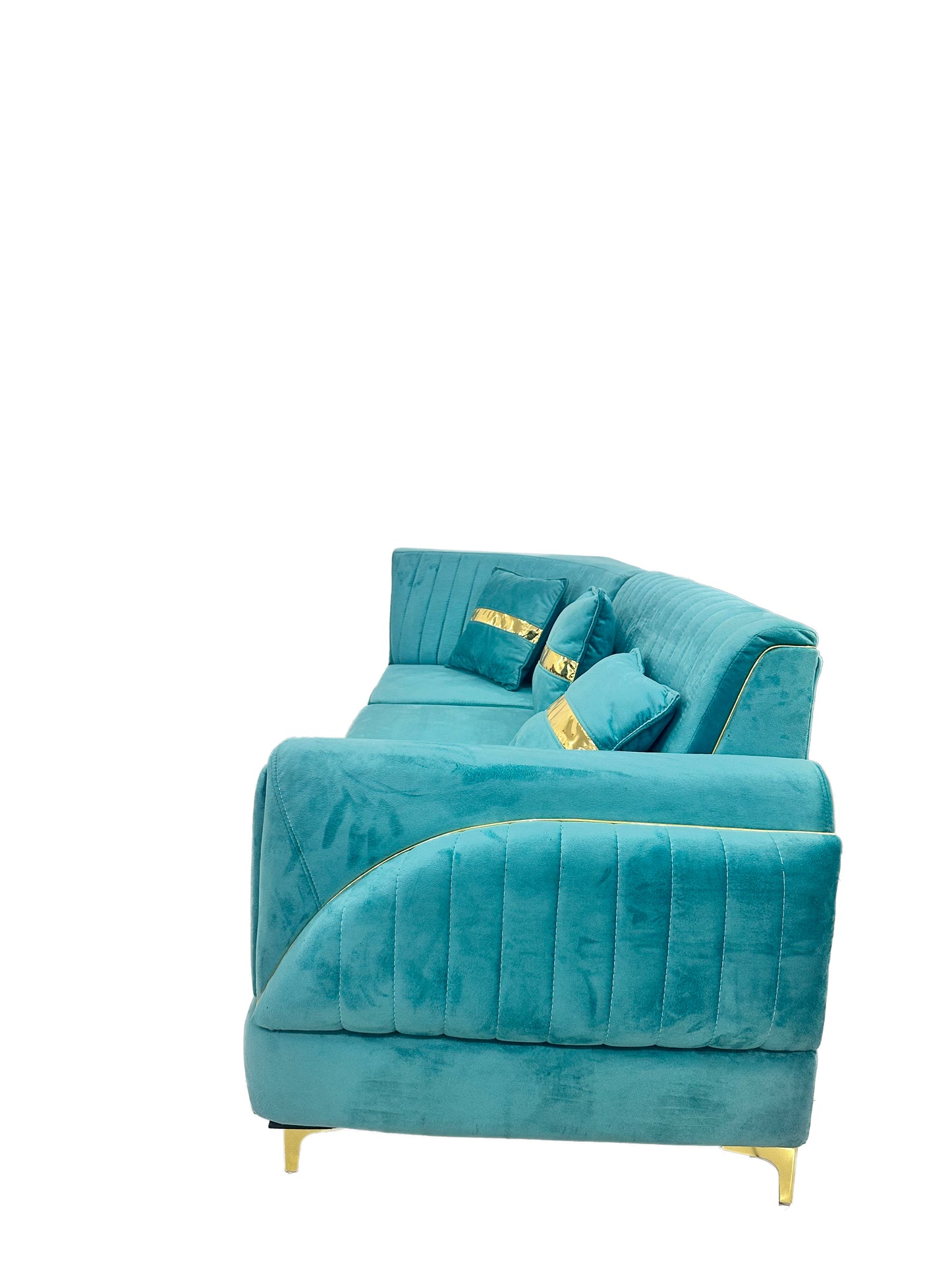 Zoom L Shape 7 Seater Sofa Seat + 3 SeatRight Aligned)
