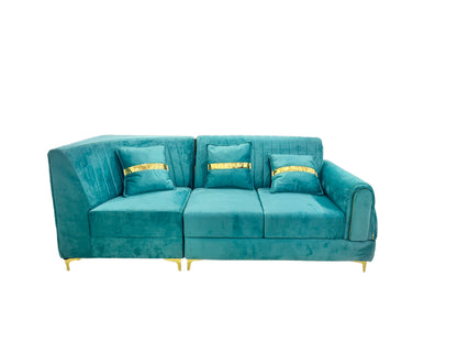 Zoom L Shape 7 Seater Sofa Seat + 3 SeatRight Aligned)
