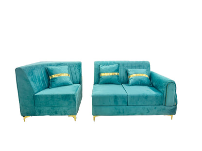 Zoom L Shape 7 Seater Sofa Seat + 3 SeatRight Aligned)