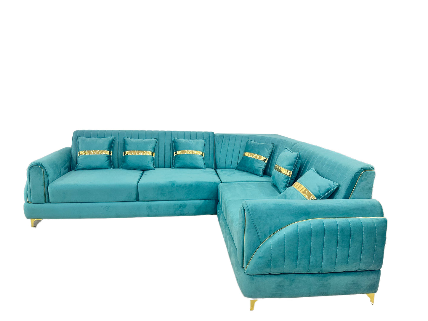 Zoom L Shape 7 Seater Sofa Seat + 3 SeatRight Aligned)