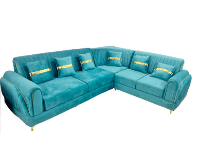 Zoom L Shape 7 Seater Sofa Seat + 3 SeatRight Aligned)