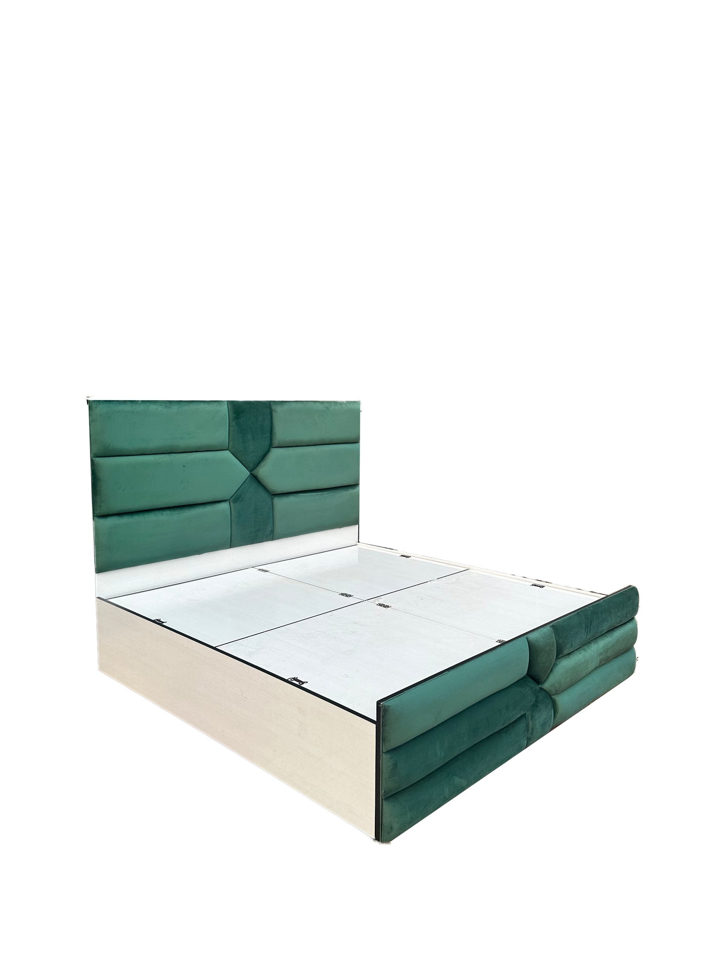 Surplus Cushion Engineered Wood Bed with Storage