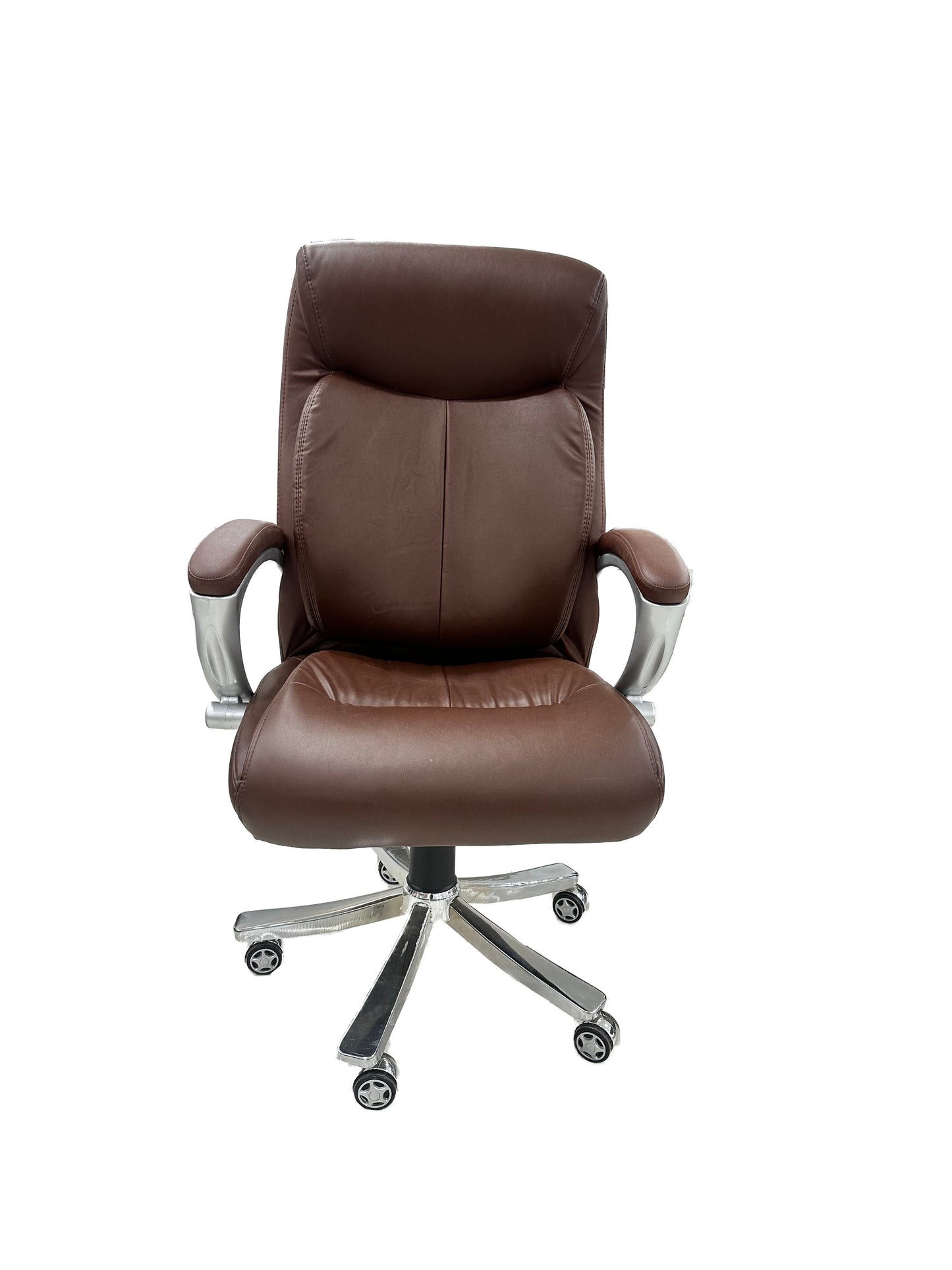 Wol Nylon Base Boss Chair (Brown)